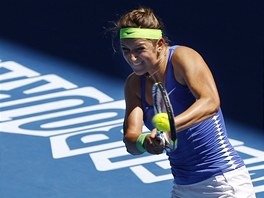 POSTUP. Bloruska Viktoria Azarenkov vyadila v osmifinle Australian Open
