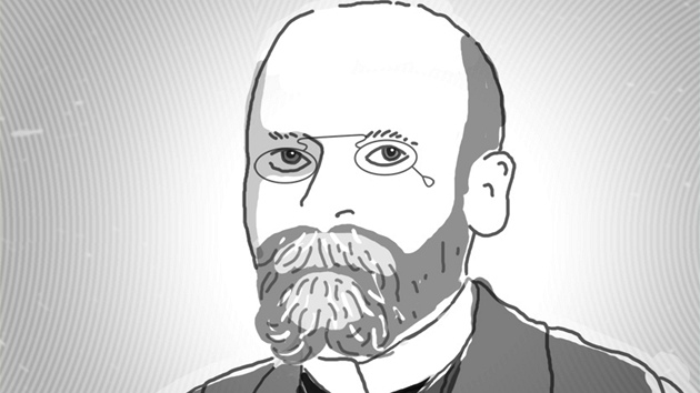 Émile Durkheim v kresb