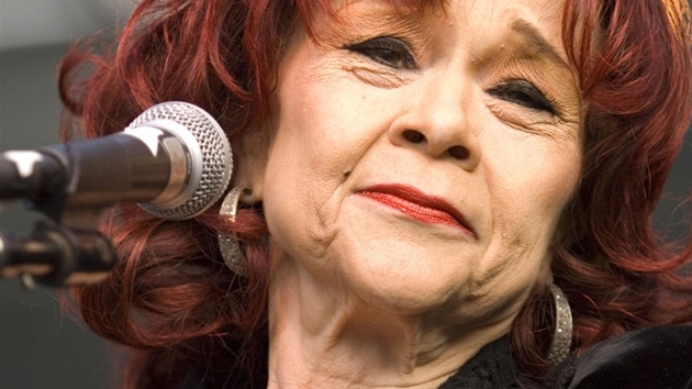 Zpěvačka Etta Jamesová Zpěvačka Etta Jamesová