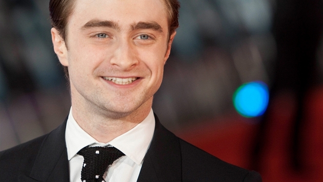 Daniel Radcliffe na svtové premiée filmu ena v erném (Londýn, 24. ledna