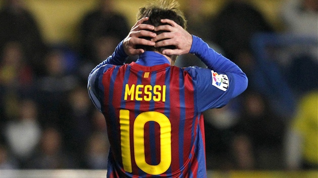 ZKLAMAN HVZDA. Ani Lionel Messi nepomohl Barcelon k vhe nad Villarrealem.