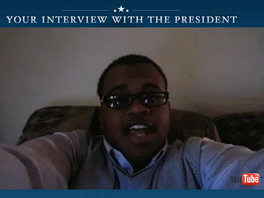 Prvn Google Hangout s prezidentem USA Barackem Obamou (30. ledna 2012)