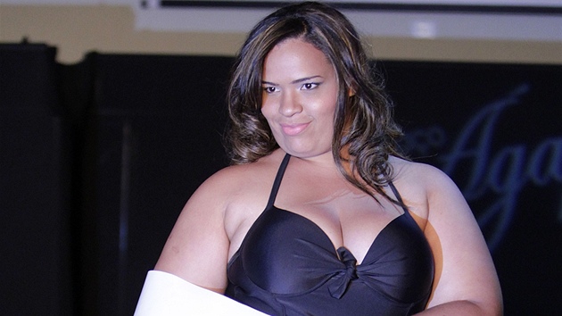 Adriana Sandosová na brazilské Miss nadmrné velikosti