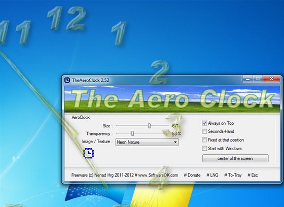 free instal TheAeroClock 8.31