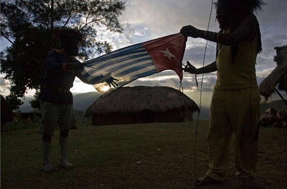 Obyvatelé Západní Papuy vesms odmítají indonéskou vládu. Ilustraní snímek