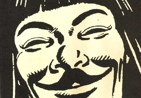 Masku z komiksu V jako Vendeta vytvoil David Lloyd.
