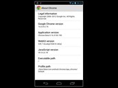 Prohle Chrome pro Android ICS Beta