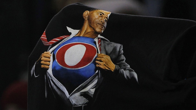 Barack Obama jako spasitel Ameriky (6. února 2012)