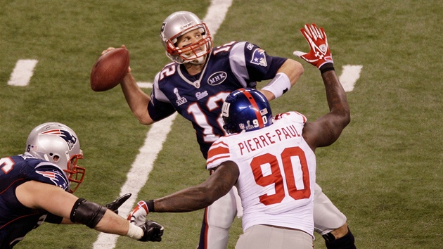 PORAENÝ QUARTERBACK. Tom Brady zaznamenal nový rekord Super Bowlu v podob 16