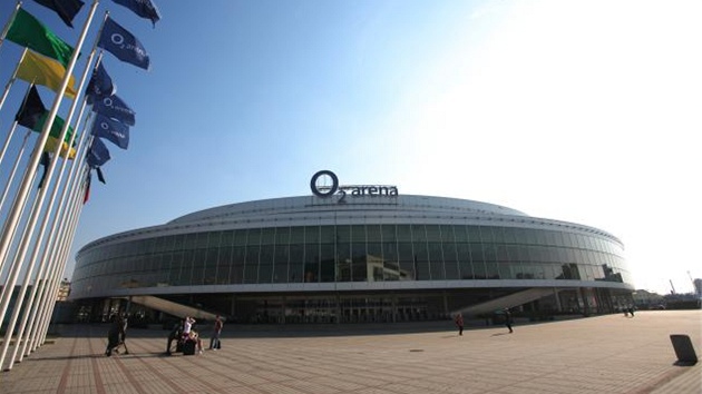 O2 arena. O2 arena.