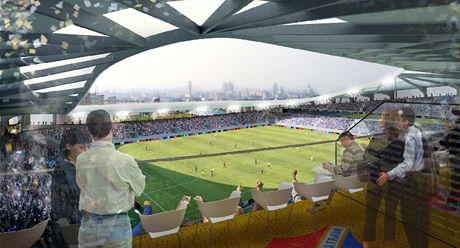 Jedním z projekt, u kterách se v návrhu rozpotu pro rok 2013 objevila nula, je i rekonstrukce Bazal, fotbalového stadionu Baníku Ostrava.