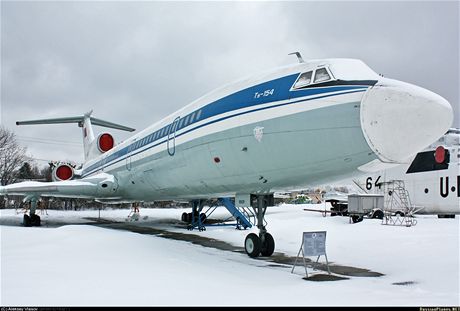 Tupolev Tu-154 v barvách Aeroflotu