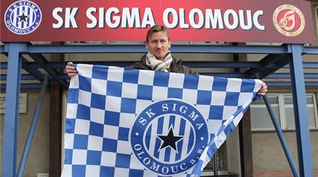 tonk olomouck Sigmy Marek Heinz pzuje pi focen k projektu Zaplme Sigmu,