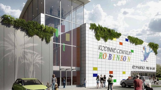 Zábavní centrum Robinson vznikne poblí cyklostezky podél eky Jihlavy nedaleko