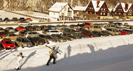 Lyaské stedisko v Dolní Morav dokázalao vylepit krajskou bilanci turistických návtvník.