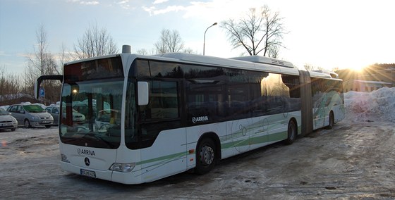 Hybridní kloubový autobus Mercedes Benz Citaro G BlueTec Hybrid