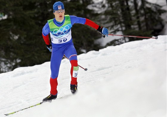 Sdruen Miroslav Dvok na olympijskch hrch ve Vancouveru.