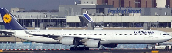 Letadlo spolenosti Lufthansa uvázlo na letiti ve Frankfurtu kvli stávce