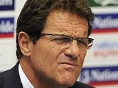 Italsk trenr anglick reprezentace Fabio Capello