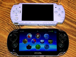 PS Vita a jedna z novjích verzí PSP