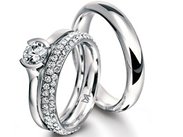 Snubní prsteny z platiny znaky Platinum
