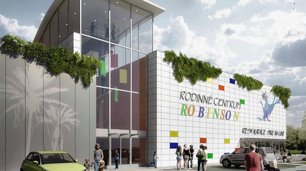 Zábavní centrum Robinson vznikne poblí cyklostezky podél eky Jihlavy nedaleko