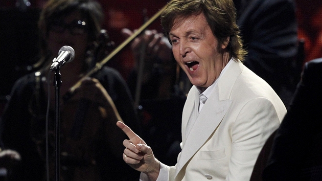 Grammy 2012 -  Paul McCartney (Los Angeles, 12. nora 2012)