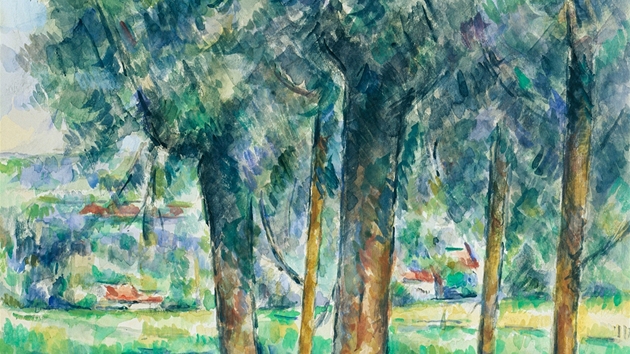 Paul Cézanne: Stromoadí (1877-80, soukromá sbírka)