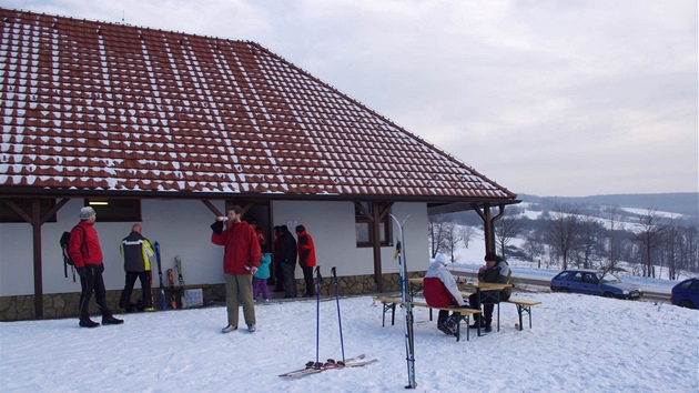Infocentrum a bufet ve skiarelu Nov Lhota