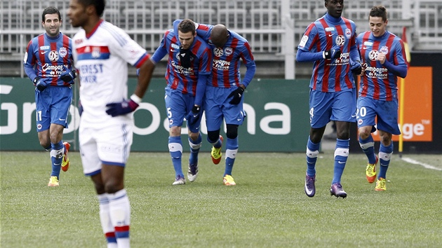 DOMC PORKA. Fotbalist Lyonu doma nestaili na Caen.