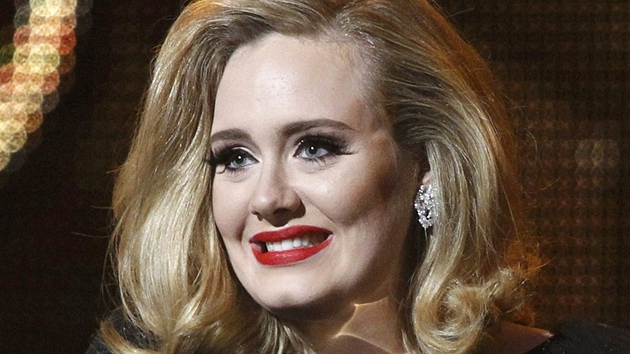 Adele na udlen cen Grammy (12. nora 2012) 