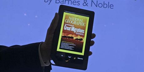 teka elektronických knih Nook od Barnes & Noble