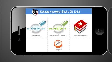 Katalog V 2012 je vynikající pomckou pro uchazee na V