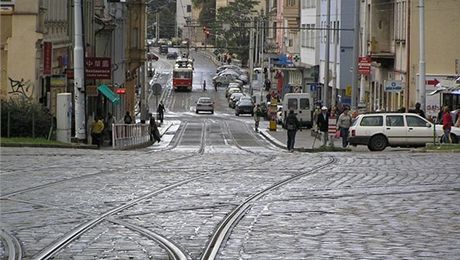 Velká tramvajová hvzda Dolní Palmovka