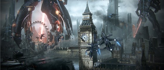 Londýn v Mass Effect 3