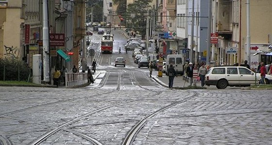 Velká tramvajová hvzda Dolní Palmovka