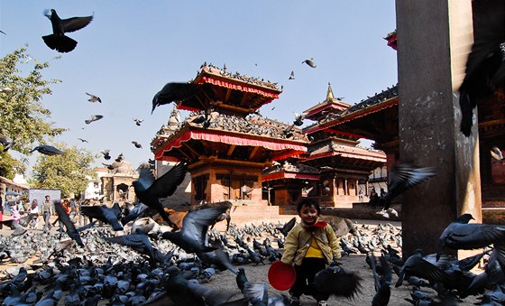 Durbar Square v Káthmándú