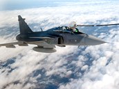 et piloti gripen se ve vdsku u doplovat palivo za letu