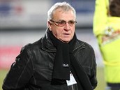 OBNOVEN PREMIRA. Trenr Petr Ulin opt vedl fotbalisty Olomouce v ligovm