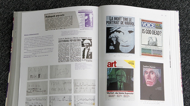 Kniha Andy Warhol a eskoslovensko nakladatelství Arbor vitae