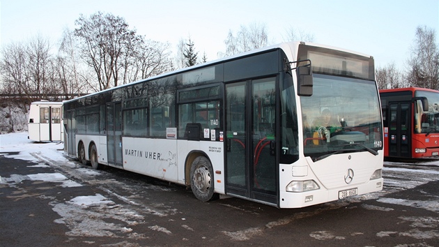 Jeden z autobus, které jsme dostali na starost.