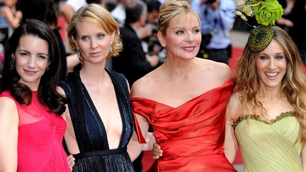 Kristin Davisov, Cynthia Nixonov, Kim Cattrallov a Sarah Jessica Parkerov (2012)