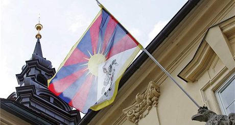 Akce Vlajka pro Tibet upozoruje na nedodrování lidských práv v Tibetu. Ilustraní foto