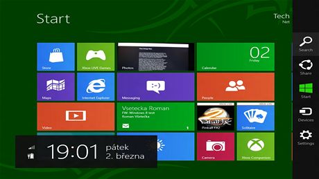 Windows 8, ilustraní foto