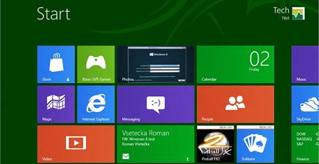 Nové Windows 8 pichází s rozhraním Metro.