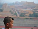 Pekingské Zakázané msto v mlze