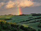 Duha nad Toskánskem