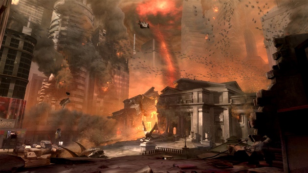 Nsledujc obrzky dajn pochzej z vvoje akce Doom 4