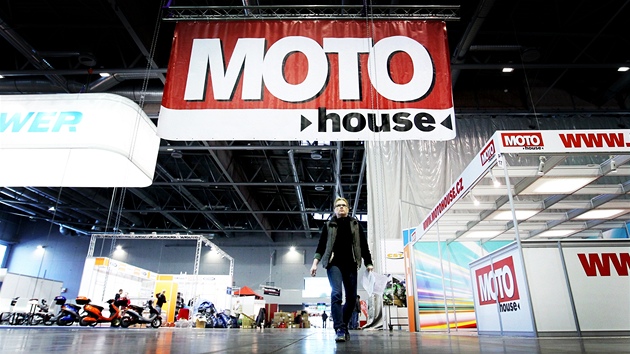 Mezinárodní veletrh motocykl, písluenství a obleení Motosalon 2012 na