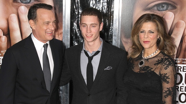 Tom Hanks s manželkou Ritou Wilsonovou a jejich synem Chesterem Tom Hanks s manželkou Ritou Wilsonovou a jejich synem Chesterem